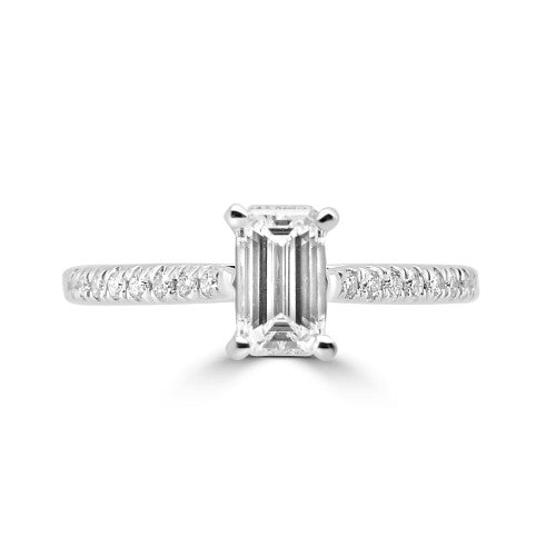 Emerald Enigma Engagement Ring - Shralite London