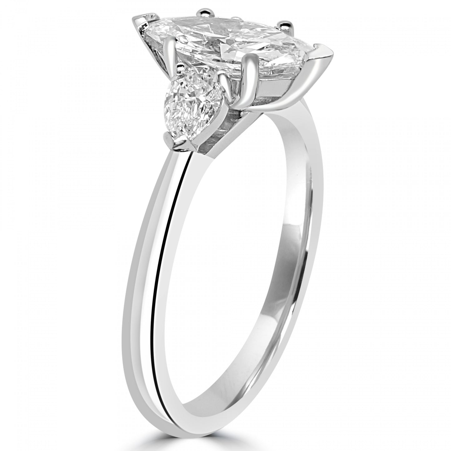 Marquee Engagement Ring - Shralite London