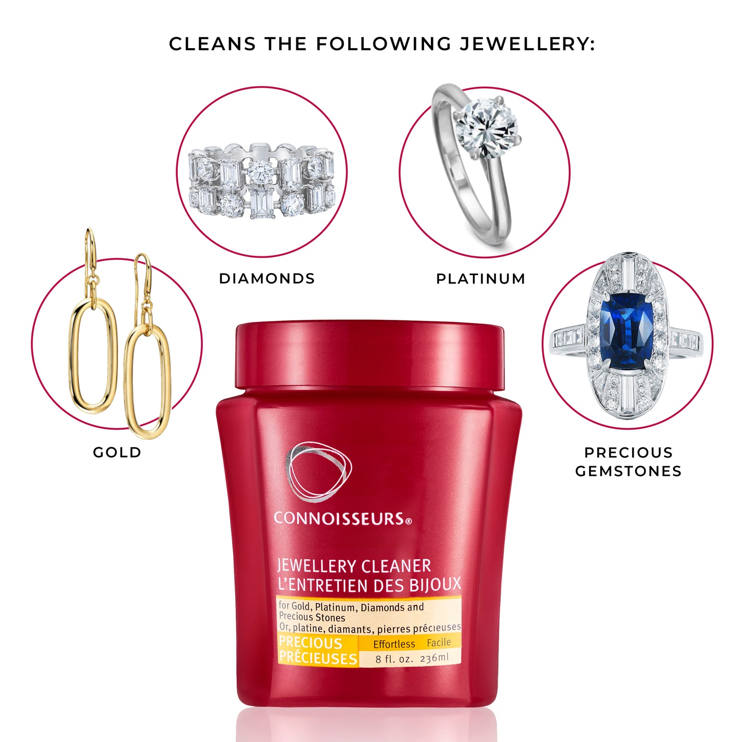 Connoisseurs Precious Jewellery Cleaner - Shralite London