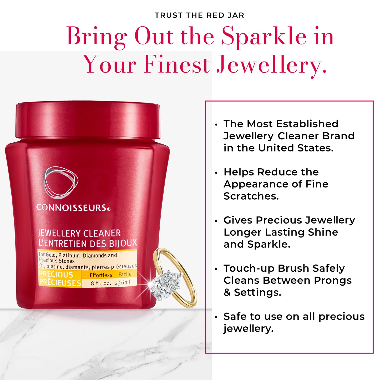Connoisseurs Precious Jewellery Cleaner - Shralite London