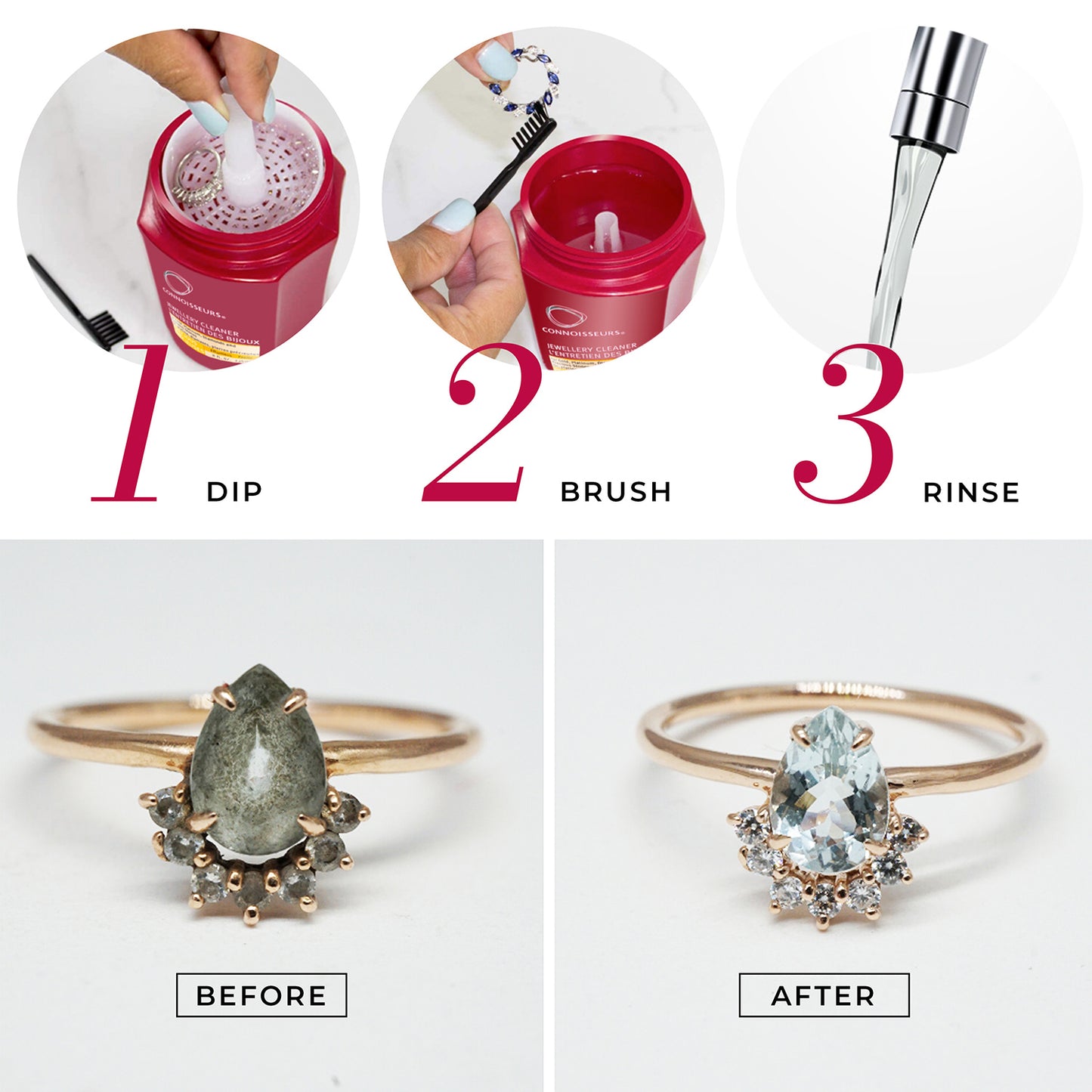 Connoisseurs Precious Jewellery Cleaner - Shralite London