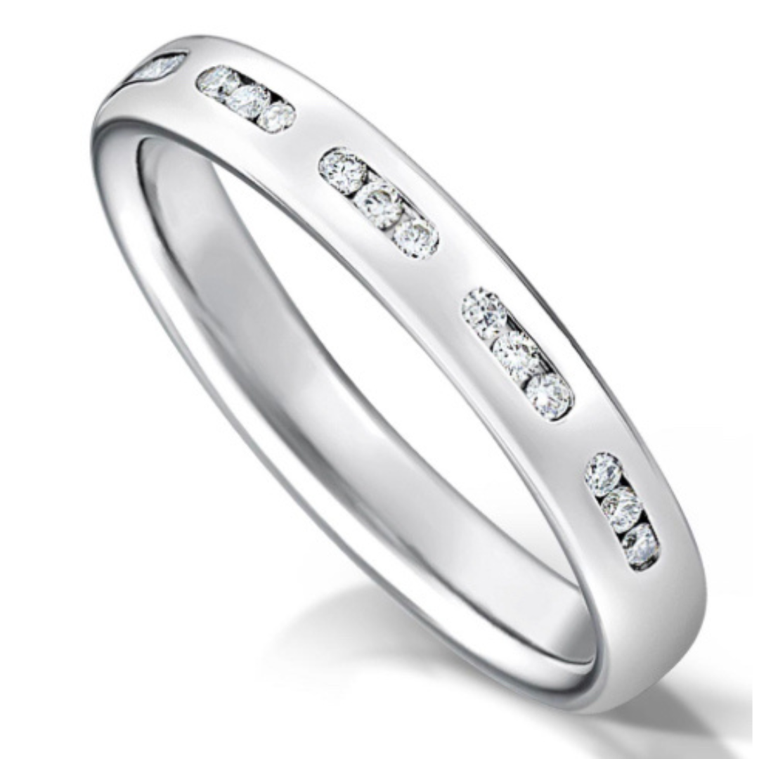 Rio Half Eternity Ring - Shralite London