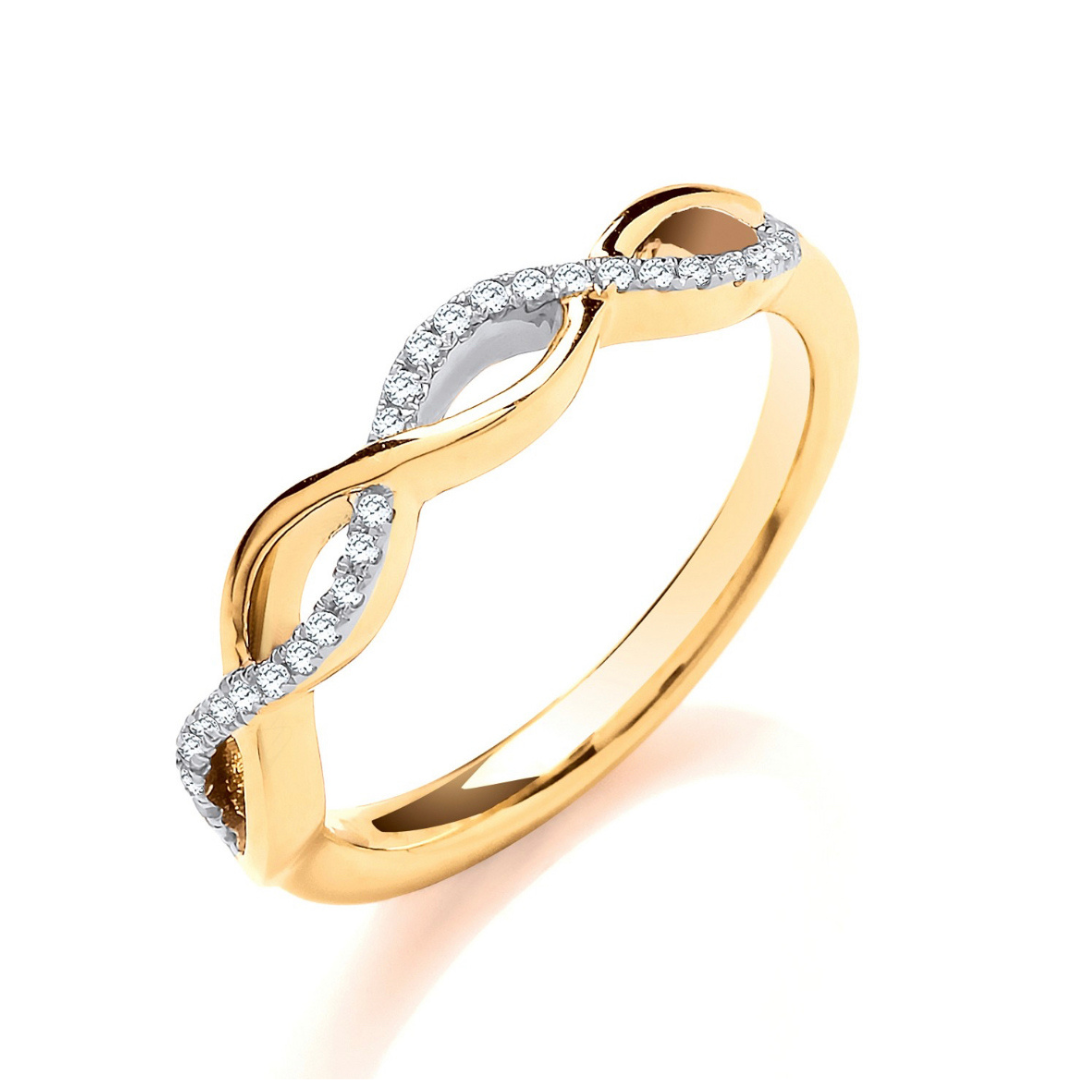 Serenity Knot Wedding Ring - Shralite London