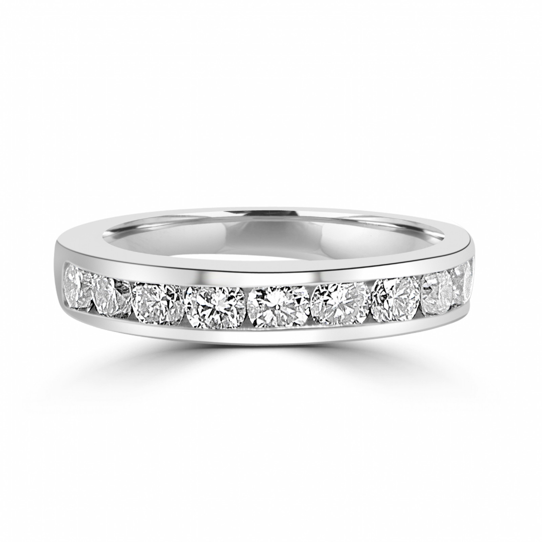 Kingston Half Eternity Ring - Shralite London