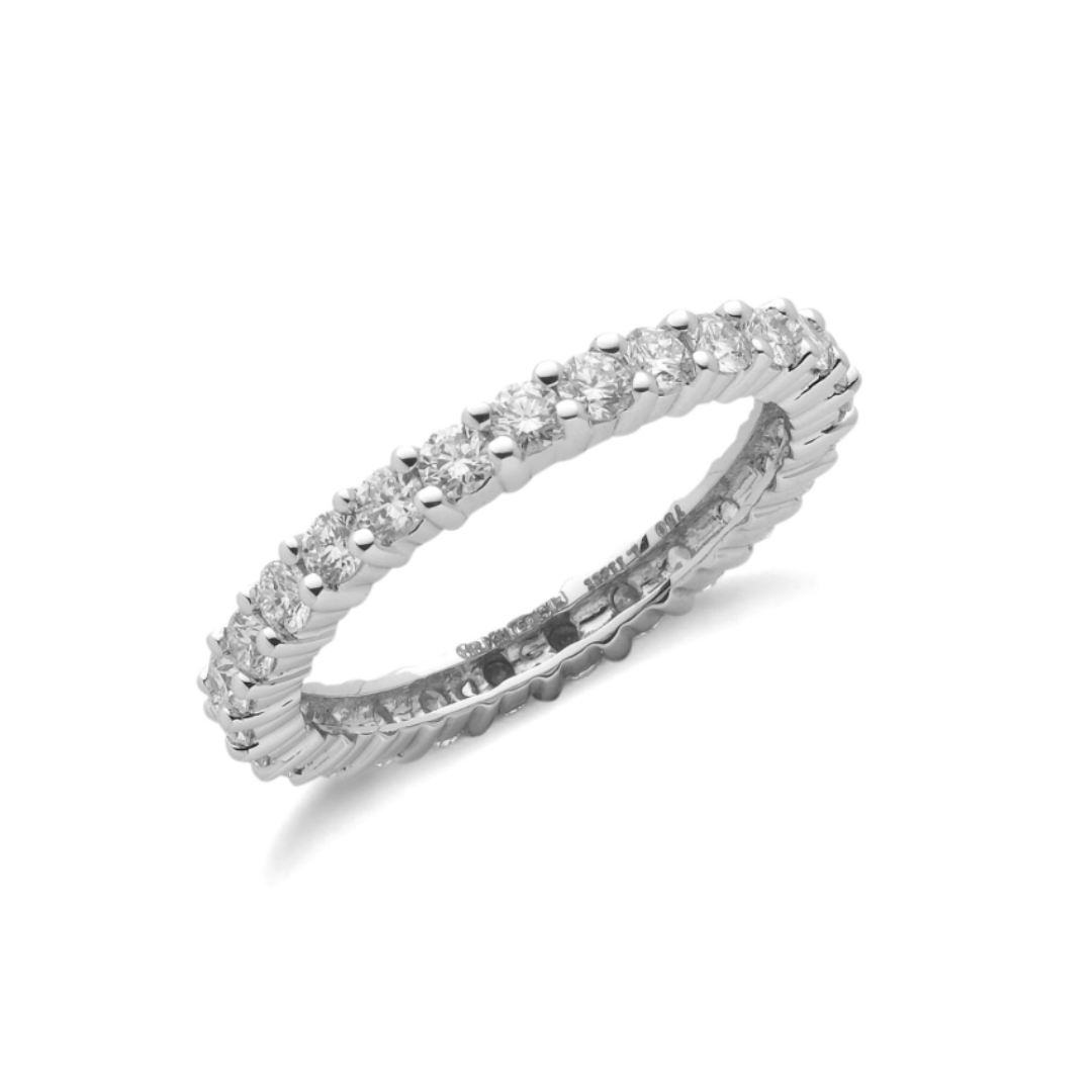 Malibu Eternity Diamond Ring - Shralite London