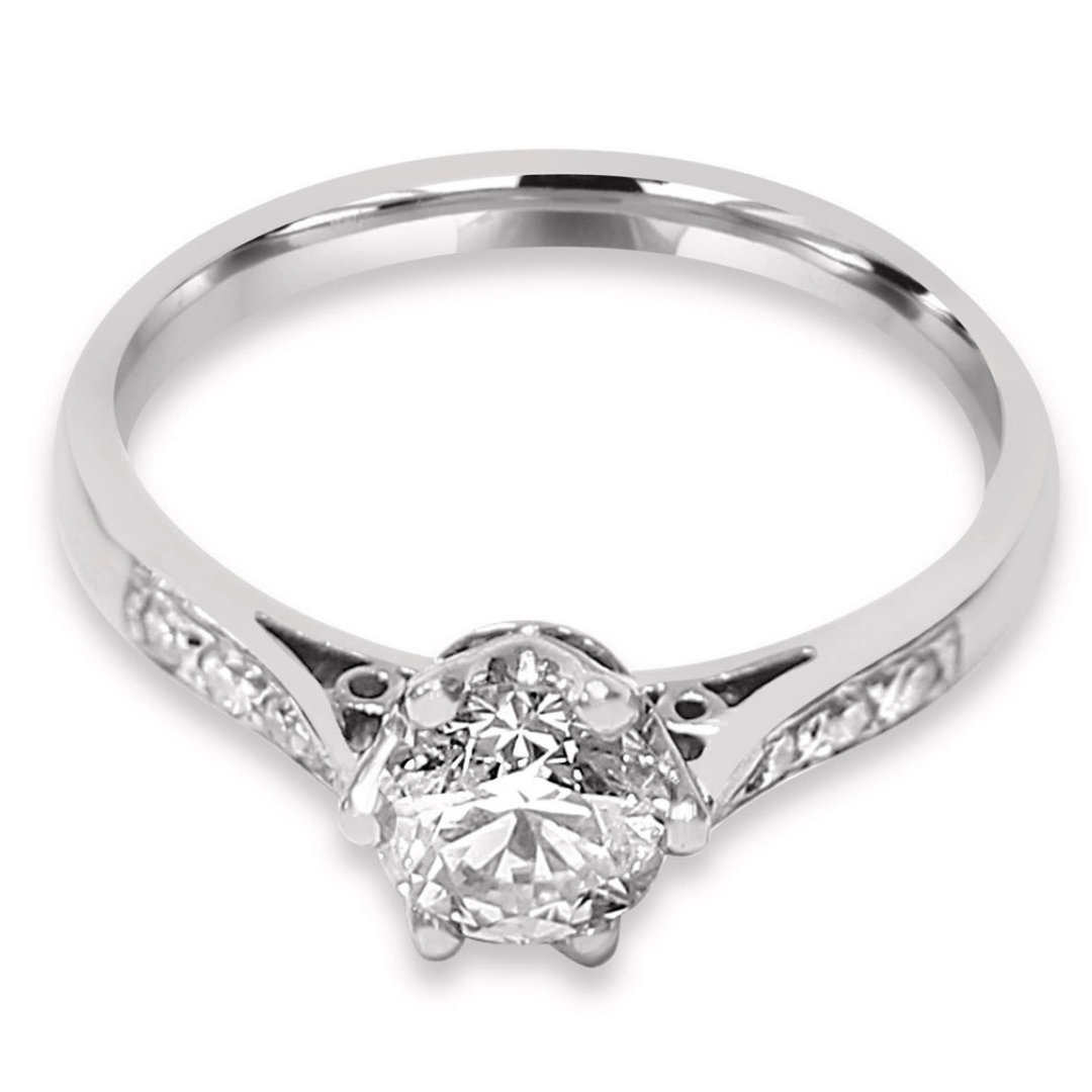 Eternal Symphony Solitaire Engagement Ring - Shralite London