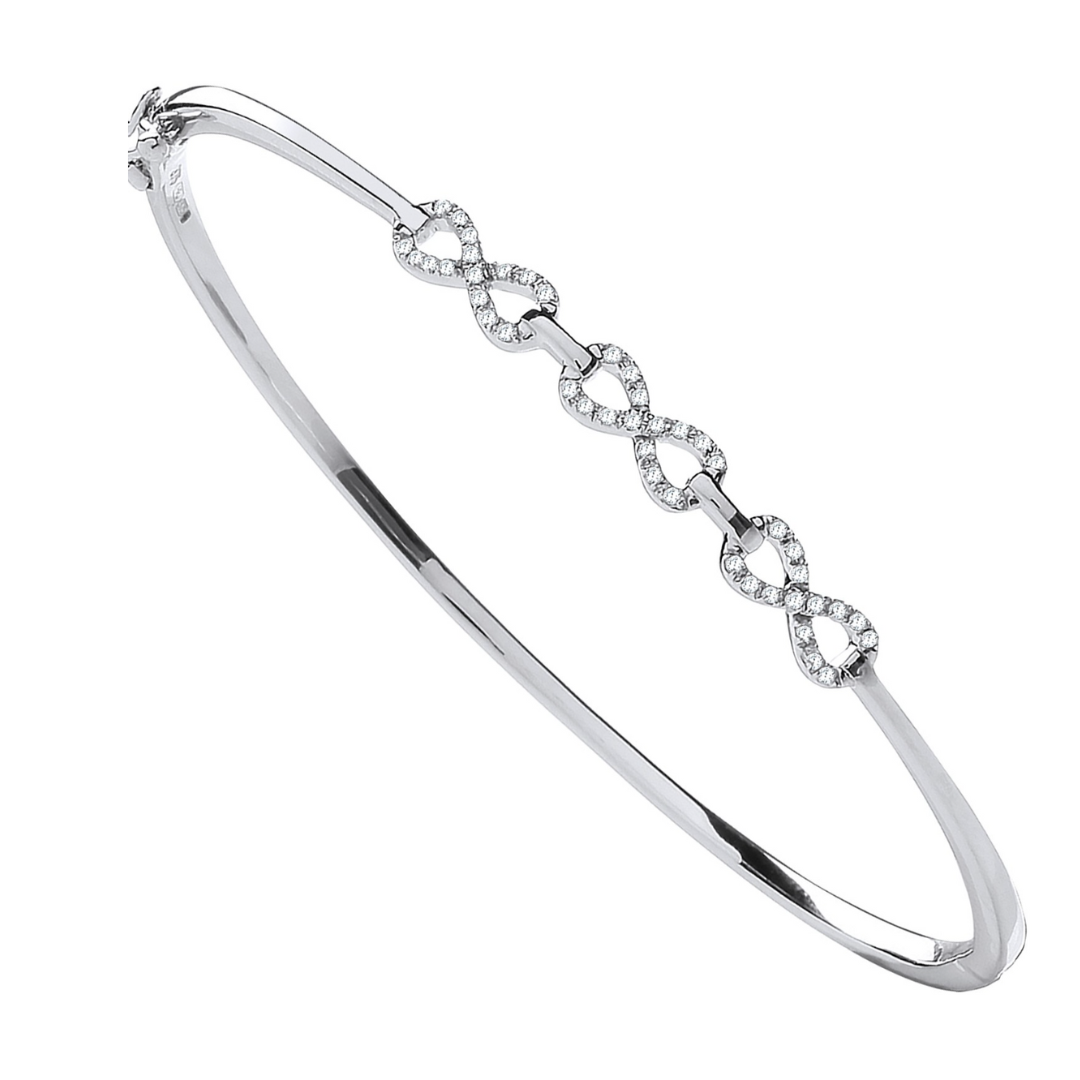 Barcelona Bliss Infinity Bangle - Shralite London