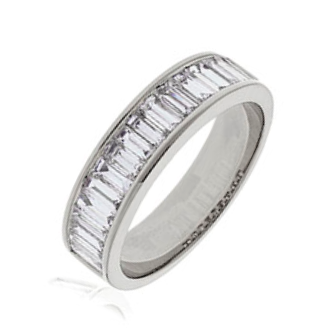 Lucerne Half Eternity Diamond Ring - Shralite London
