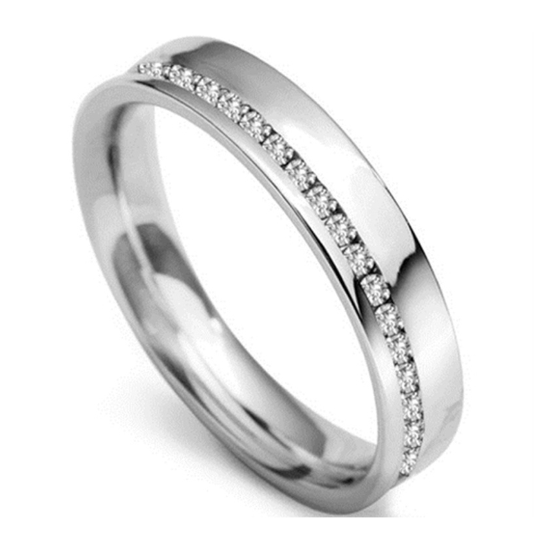Vienna Eternity Wedding Ring - Shralite London