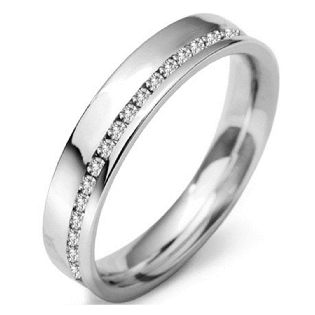 Vienna Eternity Wedding Ring - Shralite London