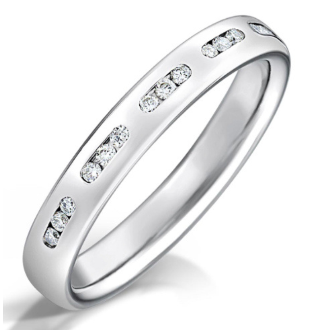 Rio Half Eternity Ring - Shralite London