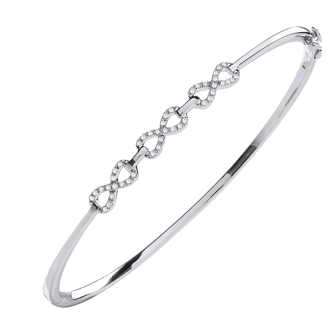 Barcelona Bliss Infinity Bangle - Shralite London