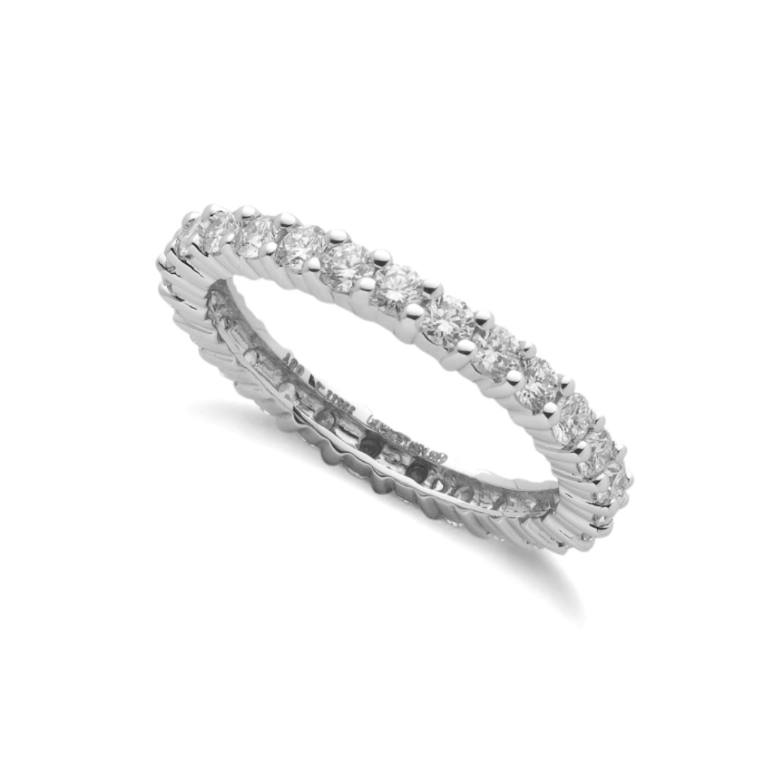 Malibu Eternity Diamond Ring - Shralite London