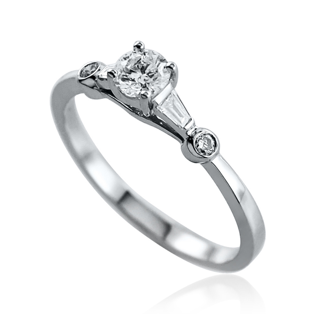 Whispers of Eternity Solitaire Engagement Ring - Shralite London