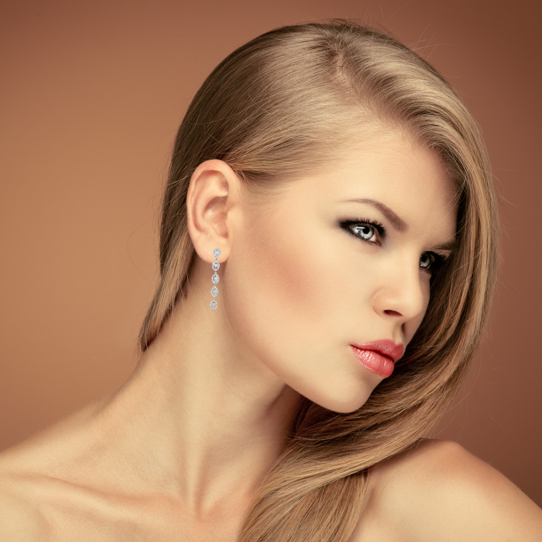 Celestial Harmony Drop Earrings - Shralite London