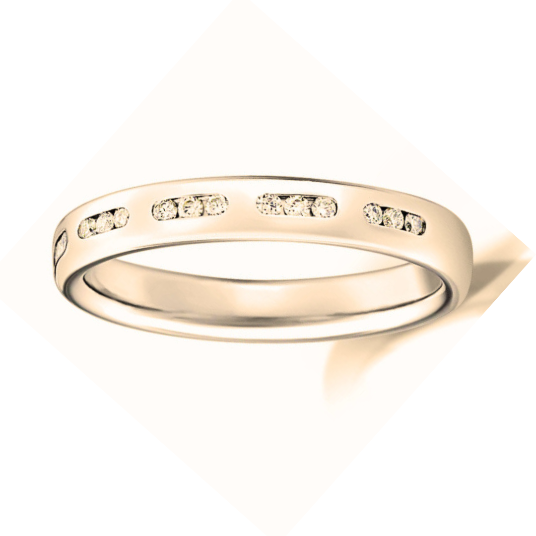 Rio Half Eternity Ring - Shralite London