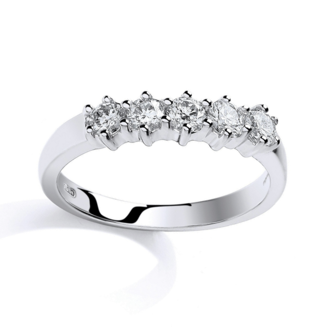 Kashmir Splendour Eternity Wedding Ring - Shralite London