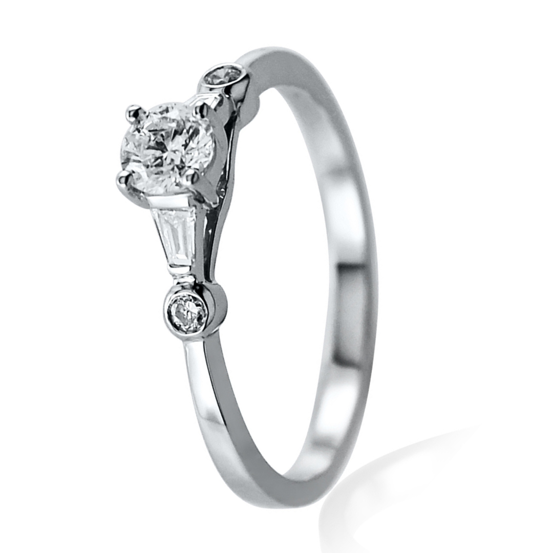 Whispers of Eternity Solitaire Engagement Ring - Shralite London