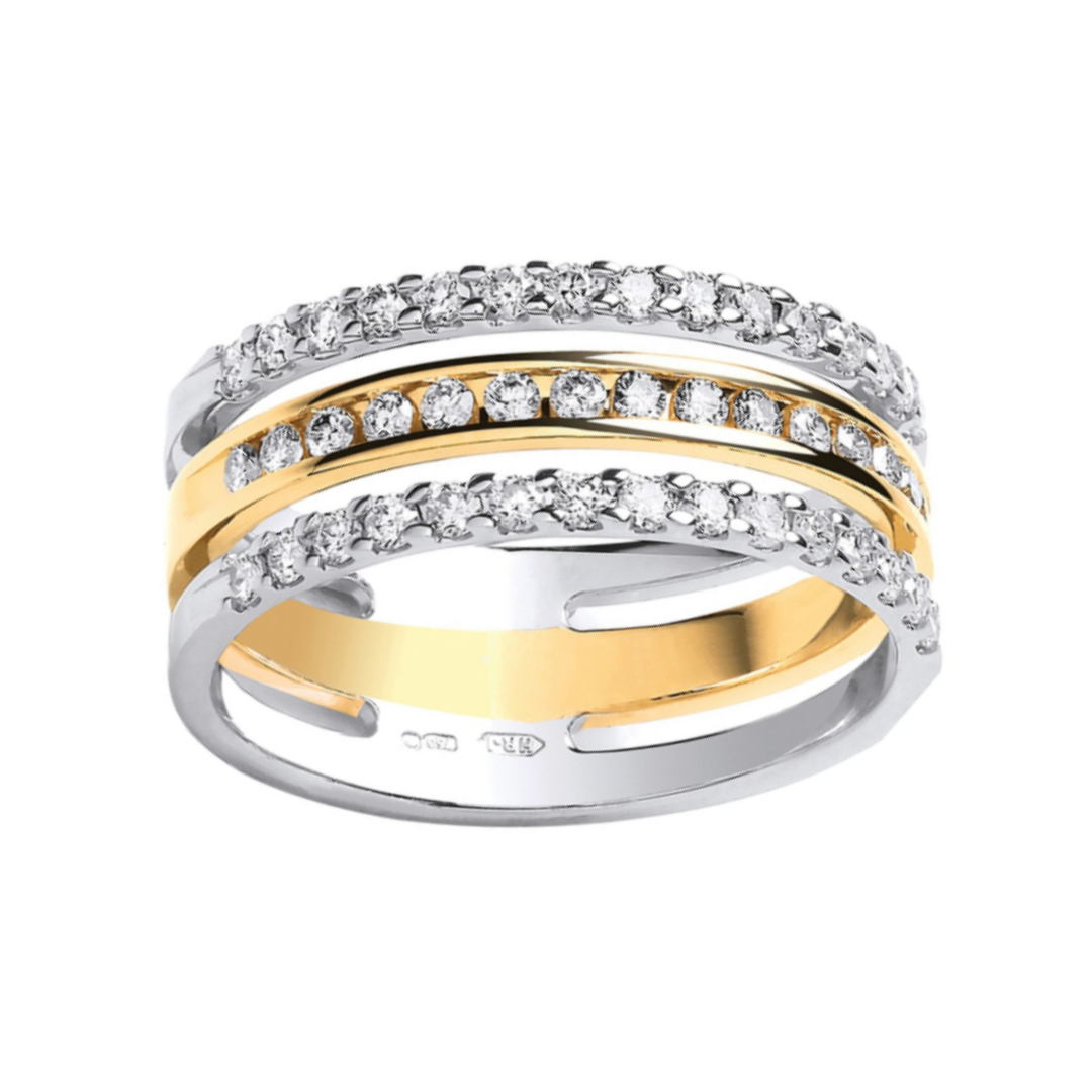 Parisian Charm Eternity Wedding Ring - Shralite London