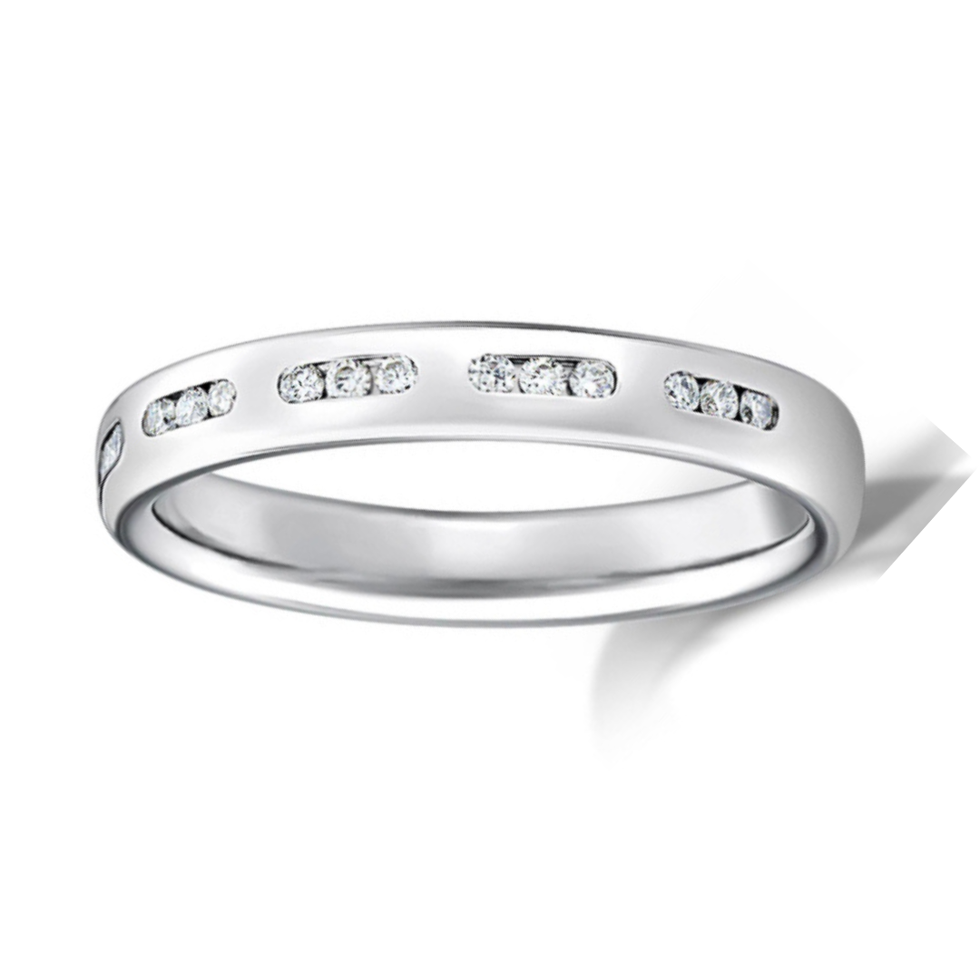 Rio Half Eternity Ring - Shralite London