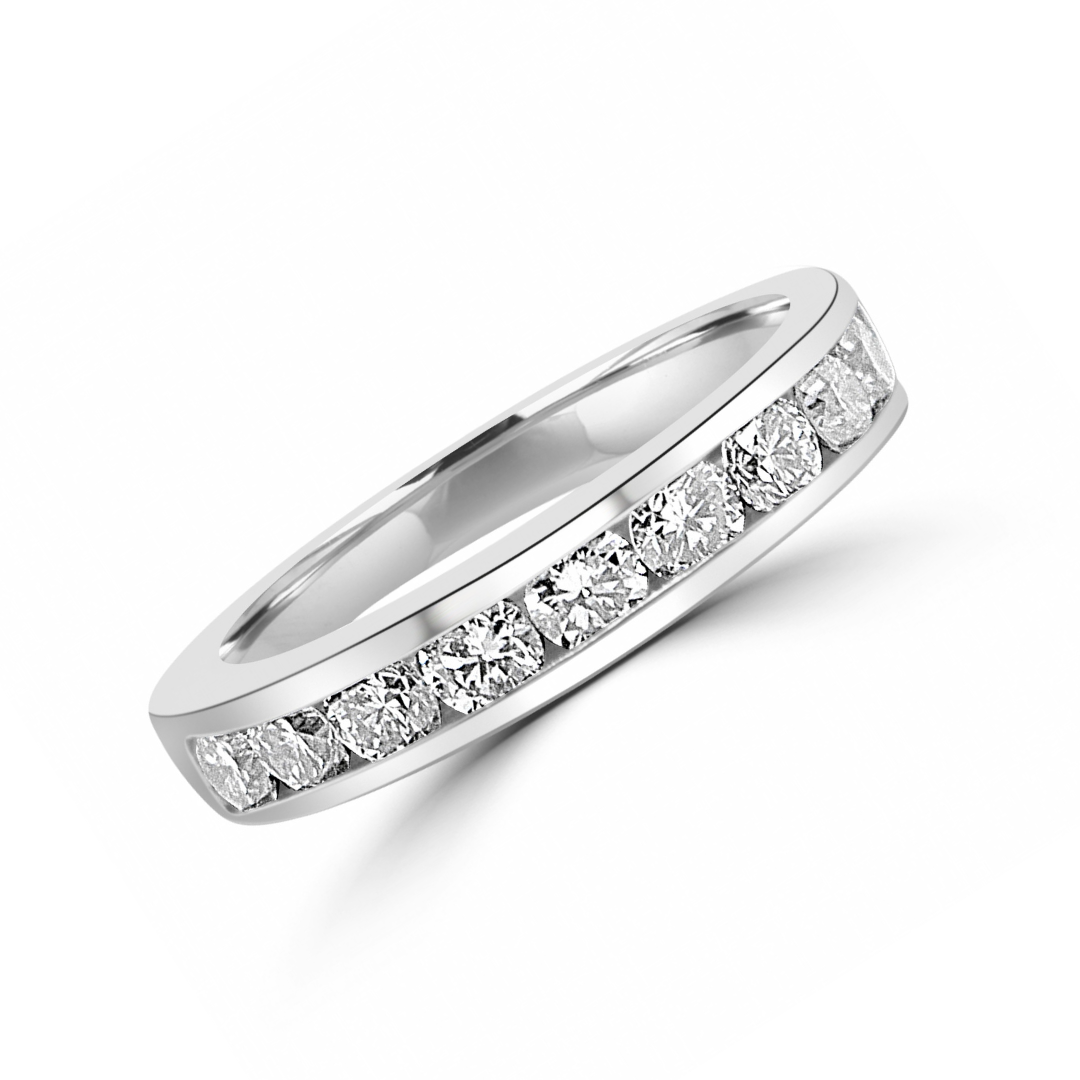 Kingston Half Eternity Ring - Shralite London