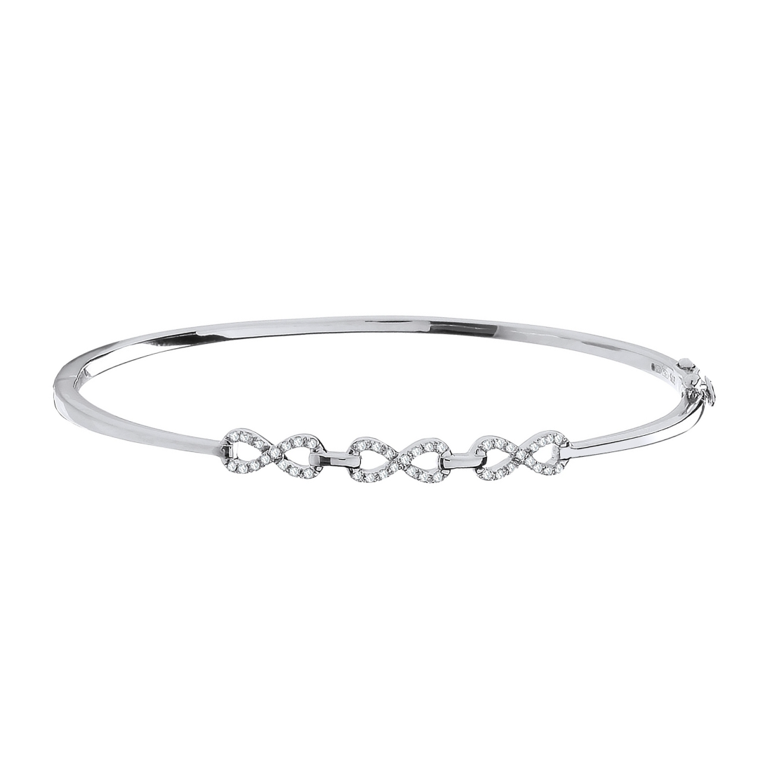 Barcelona Bliss Infinity Bangle - Shralite London