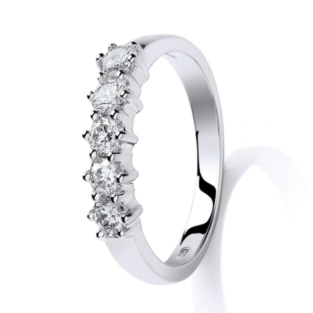 Kashmir Splendour Eternity Wedding Ring - Shralite London