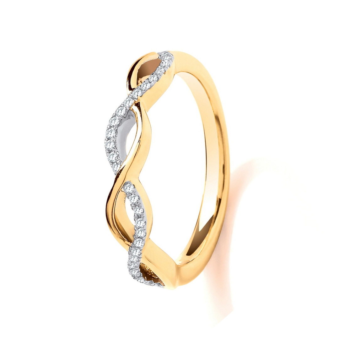 Serenity Knot Wedding Ring - Shralite London