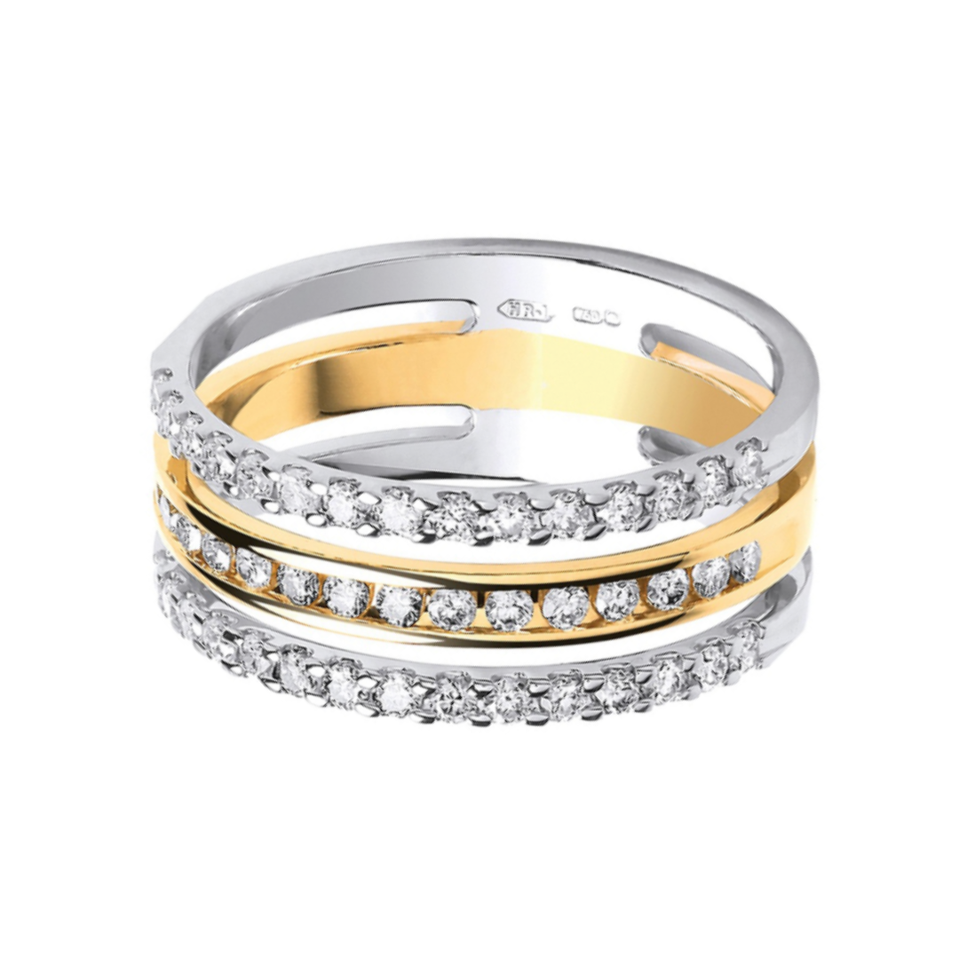 Parisian Charm Eternity Wedding Ring - Shralite London