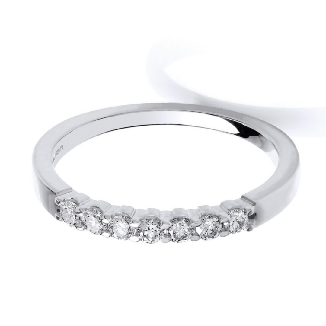 Bella Half Eternity Wedding Ring - Shralite London