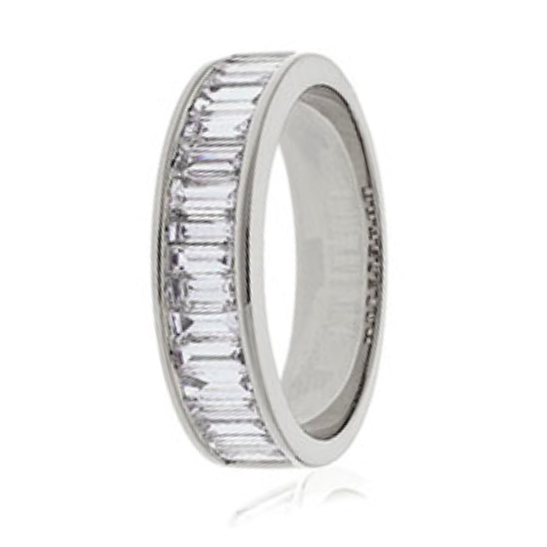 Lucerne Half Eternity Diamond Ring - Shralite London