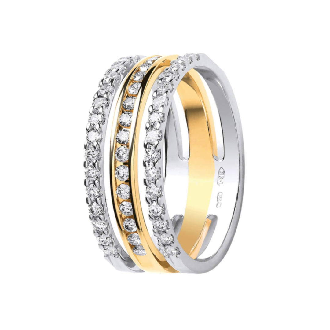 Parisian Charm Eternity Wedding Ring - Shralite London