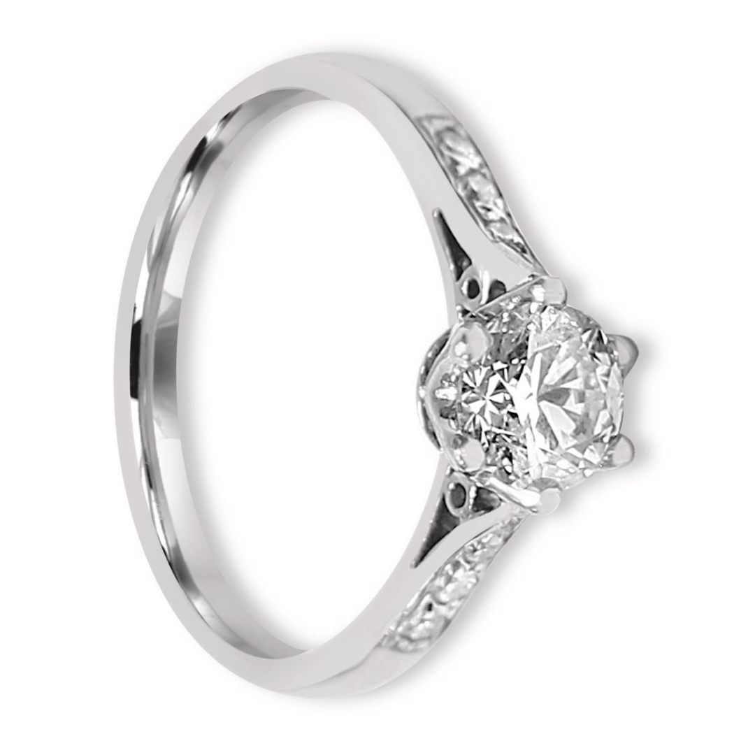 Eternal Symphony Solitaire Engagement Ring - Shralite London