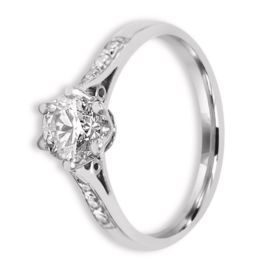 Eternal Symphony Solitaire Engagement Ring - Shralite London