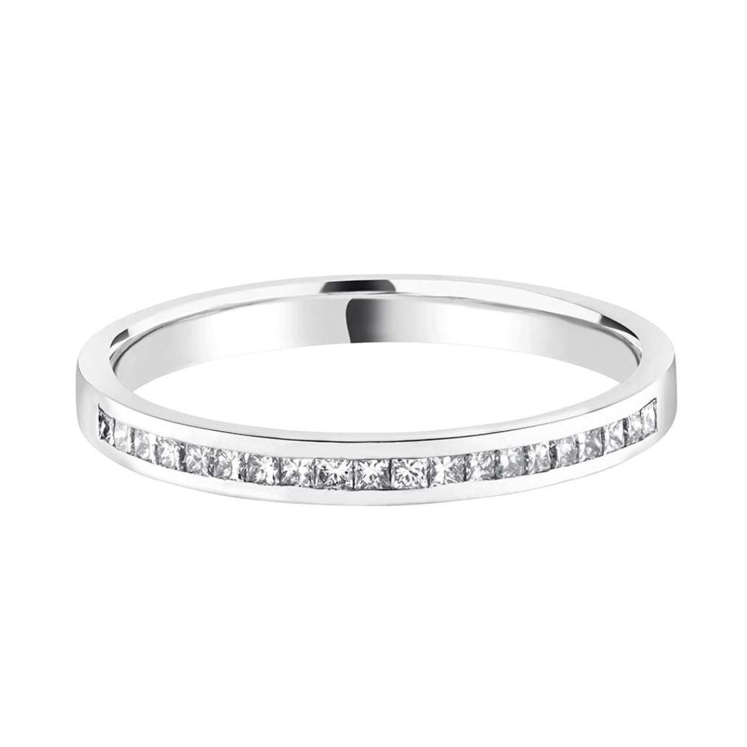 Aurora Half Eternity Band - Shralite London