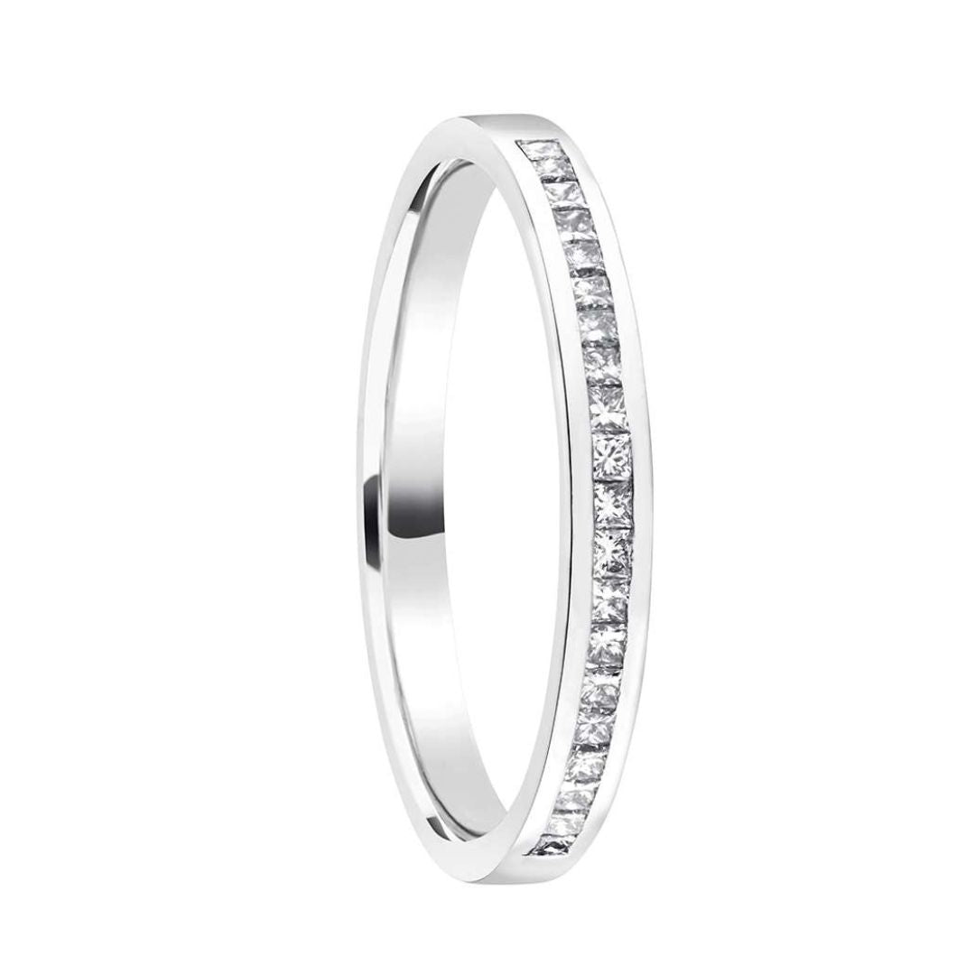 Aurora Half Eternity Band - Shralite London