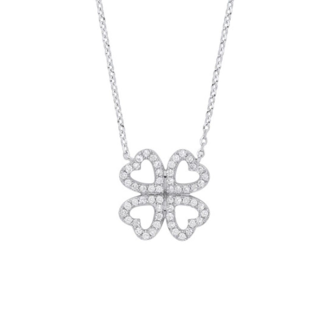 Blossom Brilliance Diamond Pendant - Shralite London