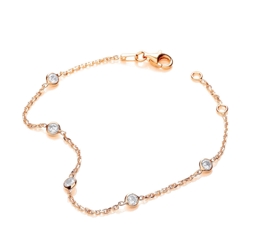 Gilded Elegance Gold Vermiel Bracelet - Shralite London