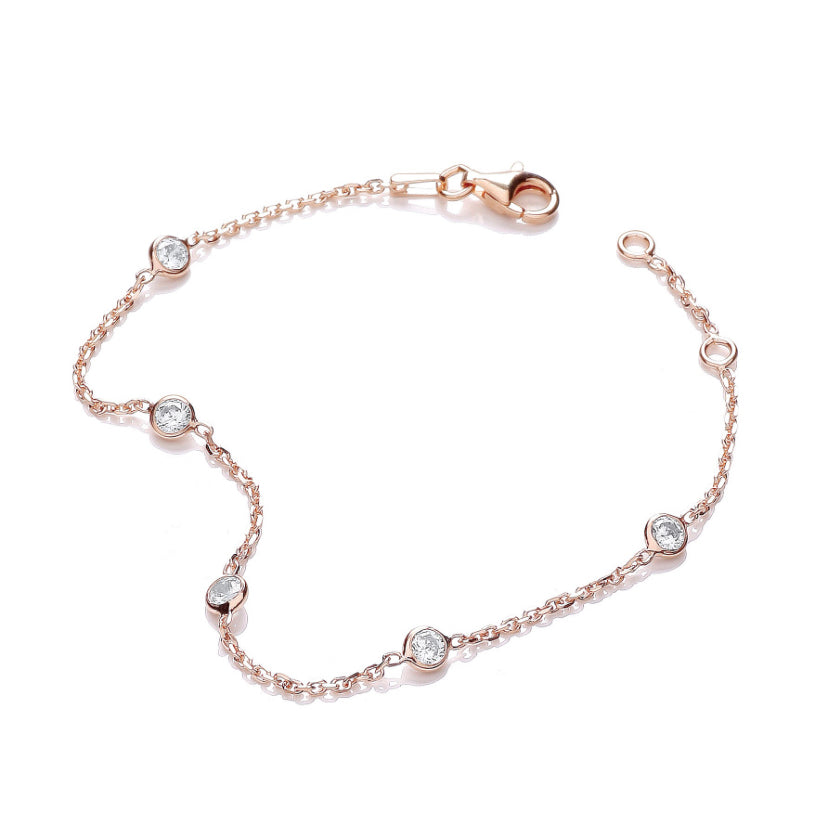 Rose Petal Delight Bracelet - Shralite London