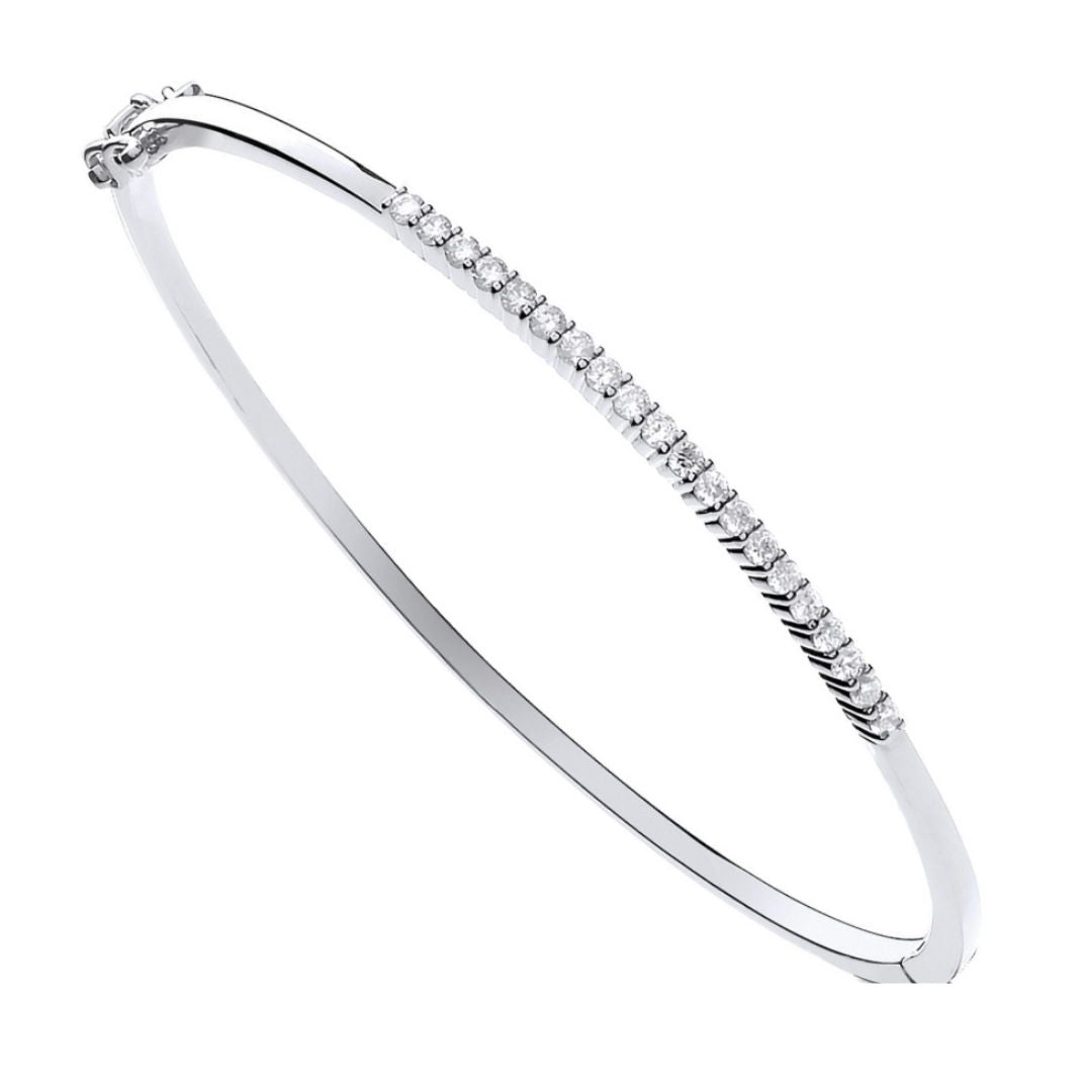 Ivory Crest Bangle - Shralite London