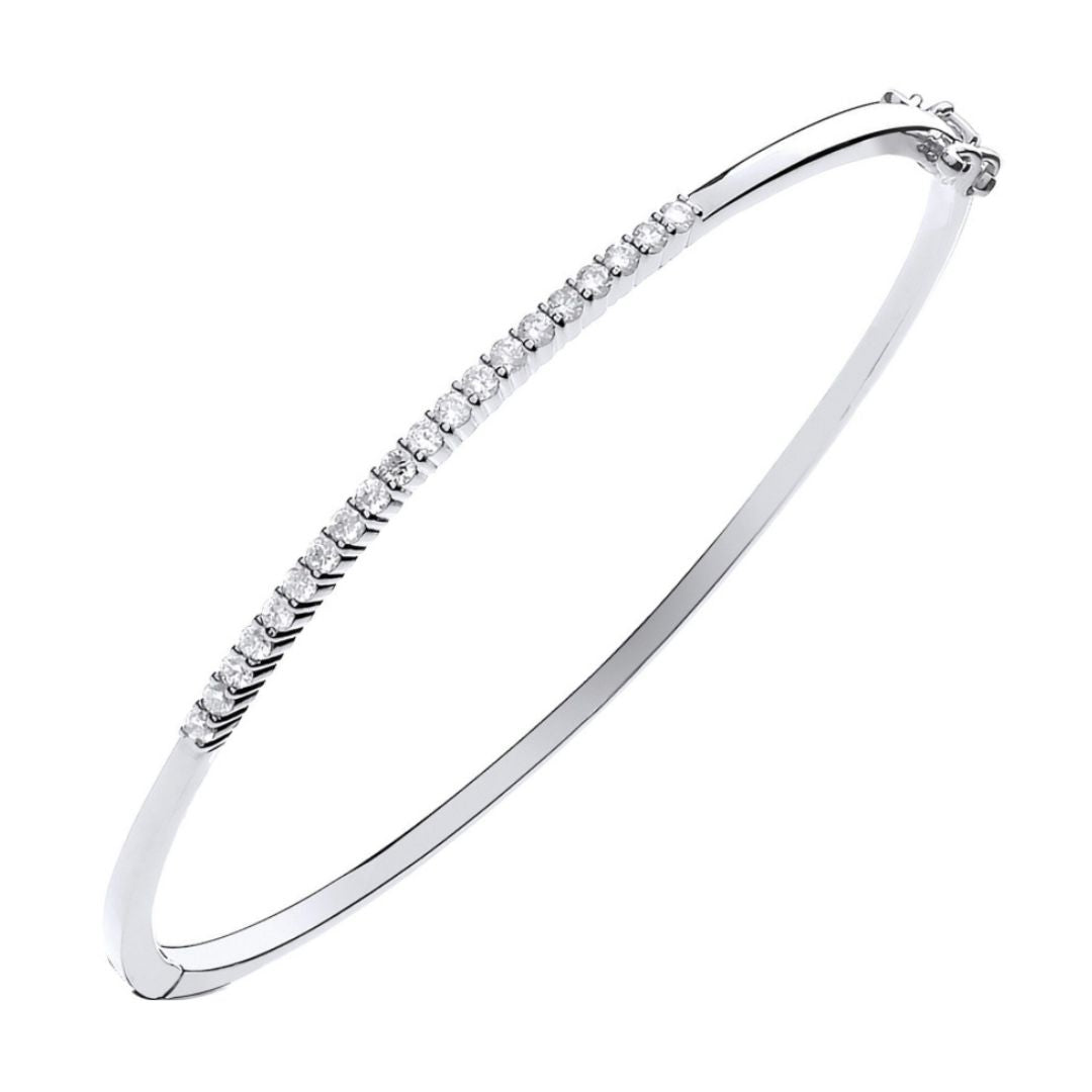 Ivory Crest Bangle - Shralite London