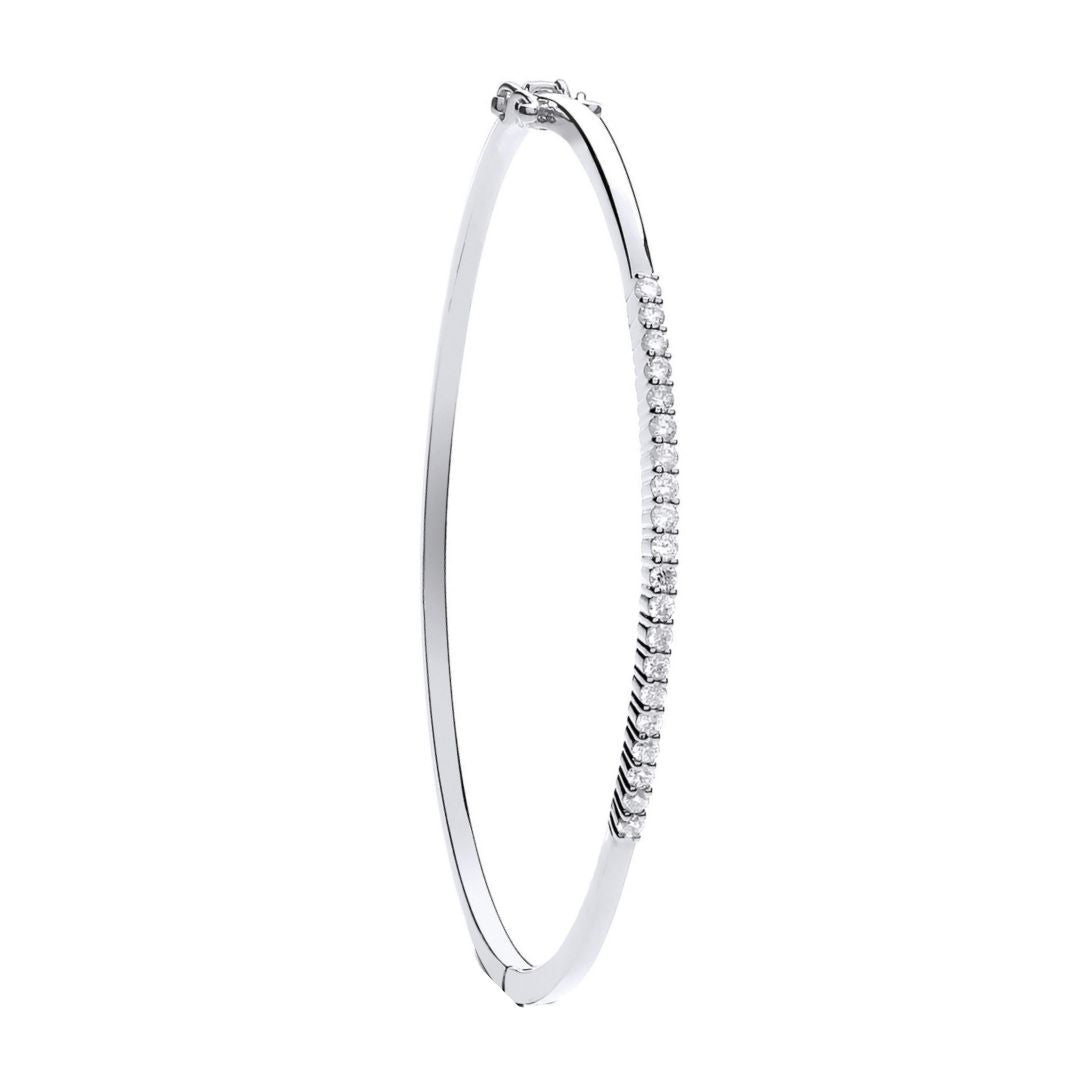 Ivory Crest Bangle - Shralite London