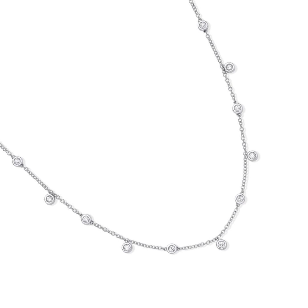 Loire Diamond Necklace - Shralite London