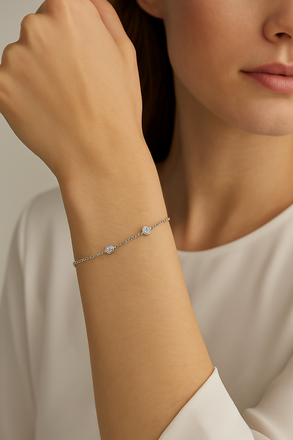 Luxe Line Diamond Bracelet