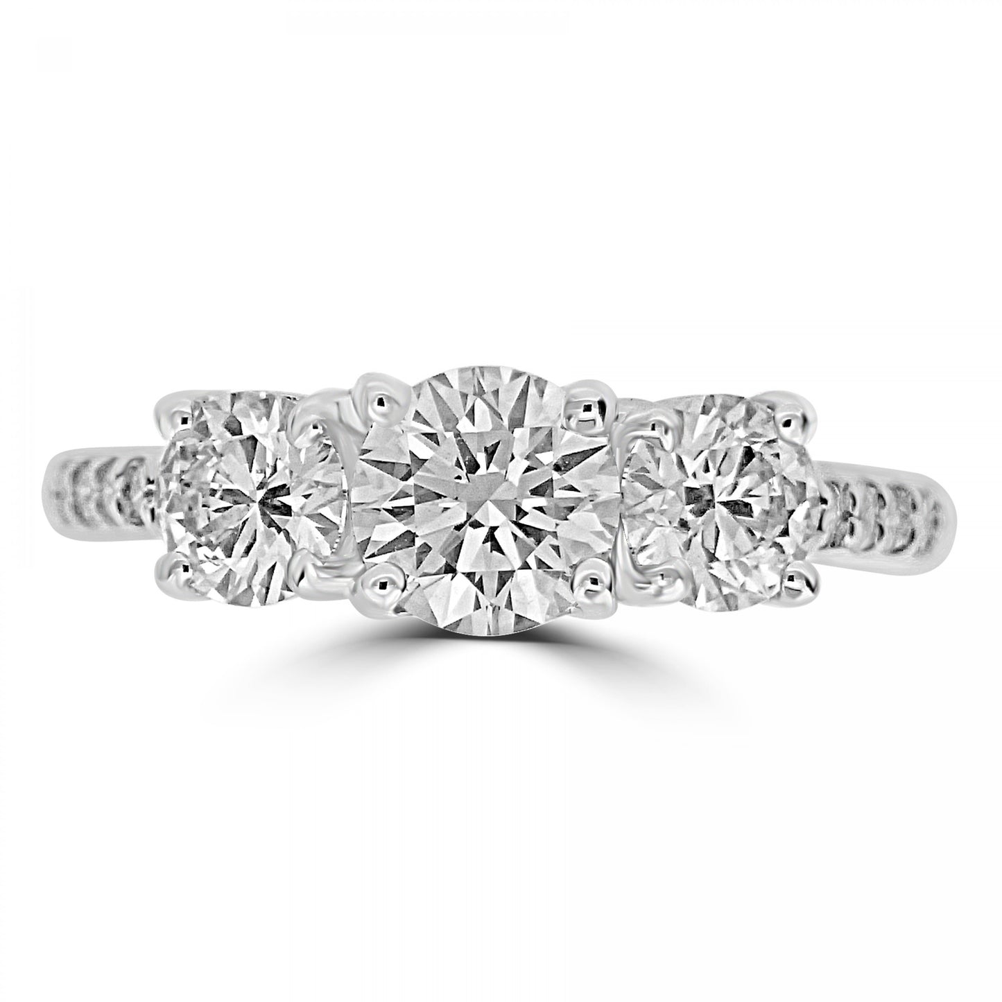 Highgate Trio Engagement Ring - Shralite London