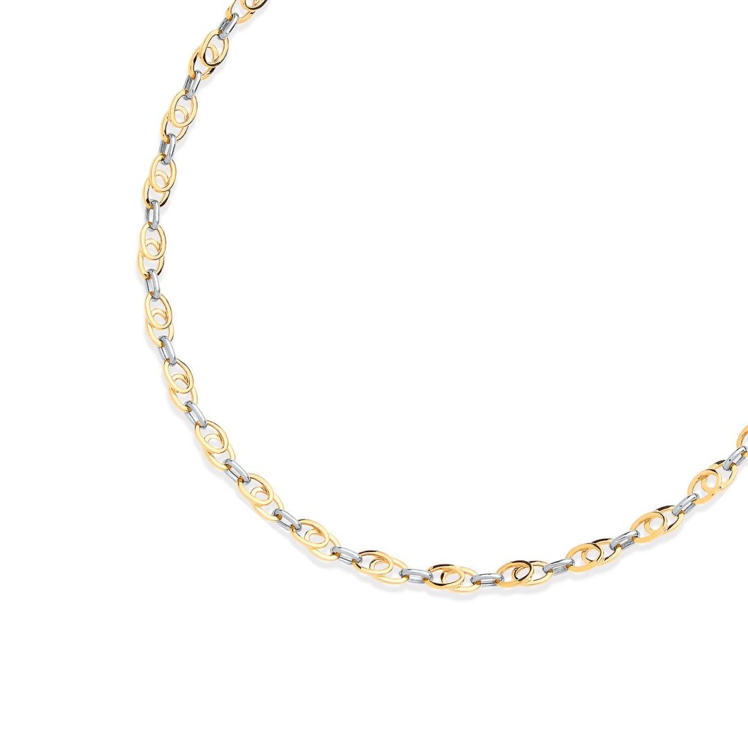 Oval Tubes Necklace - Shralite London