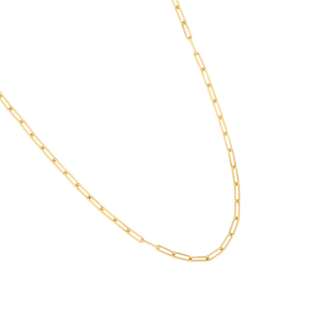 LinkLuxe Paperclip Necklace - Shralite London
