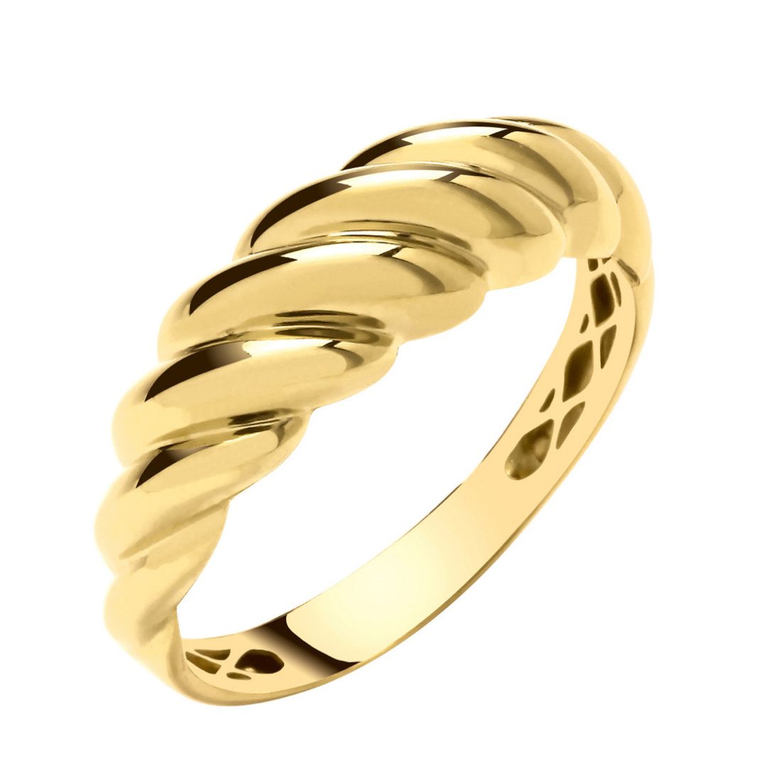 Gold Rope Ring - Shralite London