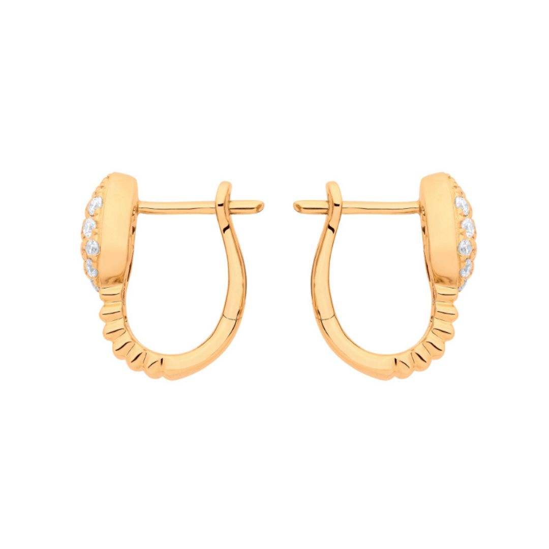 Serpent Gold Fancy Earrings - Shralite London