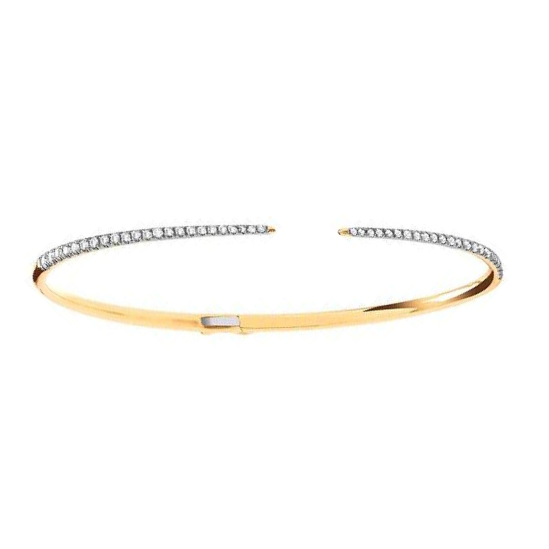 Golden Embrace Bangle - Shralite London